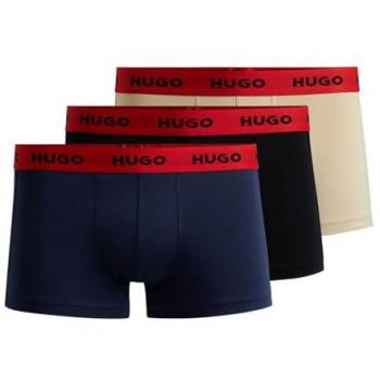 Kit 3 Boxers HUGO para Homens Multicolorido M