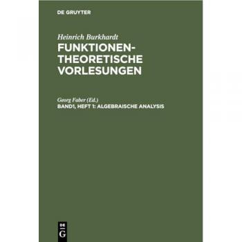 Algebraische Analysis