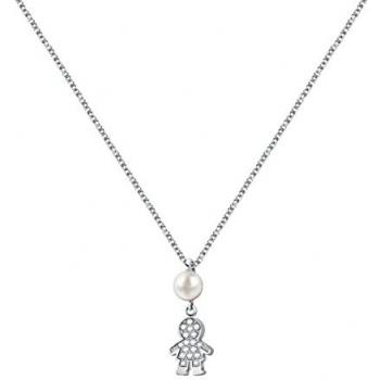 Morellato, Halsschmuck, Original Halskette Silber mit Perla SAER45