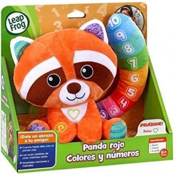 Panda Rojo Interactivo de Colores y Números
