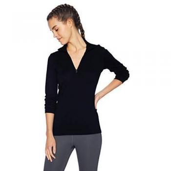 Icebreaker 260 Tech Half Zip Damen Langarmshirt, Marineblau, L