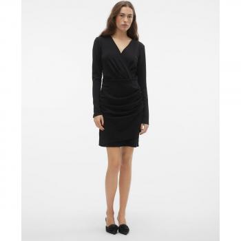 Vestido de manga larga con pliegues Vero Moda