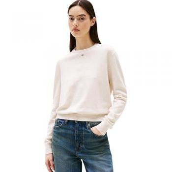Tommy Jeans Strickpullover Beige Regular Fit