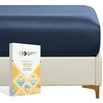 Supreme Elegance 400Tc Cotton Sateen Fitted Sheet for Single Bed