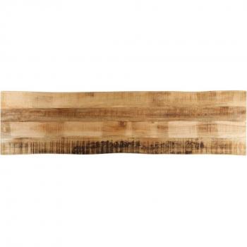 Tablero de Mesa Madera Natural 160×40×3,8 cm – Borde Mango