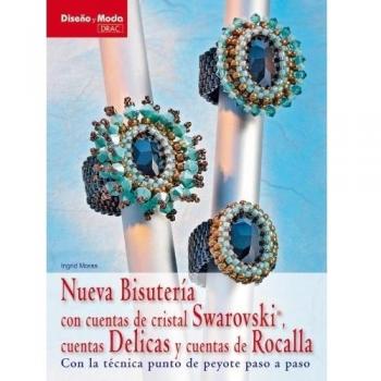 Nueva bisutería con cuentas de cristal swarovski, cuentas delicas y cuentas de rocalla (Tapa blanda).