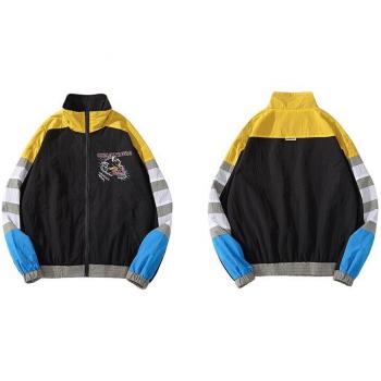 Chaqueta de Pista Dragón Colorida