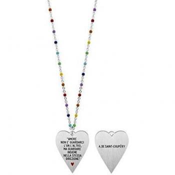 Collier KIDULT LOVE en acier 316L