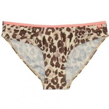 Regatta Slip Bikini Donna Stampa Leopardata 20 UK Marrone