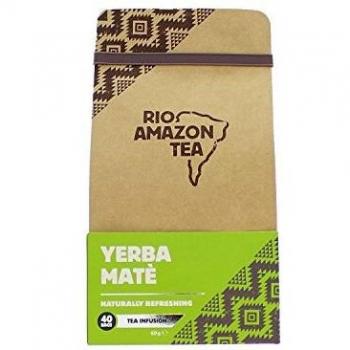 Rio Amazon Yerba Mate Loose Leaf Tea, 40 Teabags