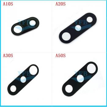 Lot de 100 lentilles en verre pour caméra arrière avec adhésif pour Samsung Galaxy A10s A20s A30s A50s