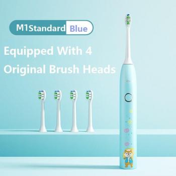 JIMOK M1 Kids Smart Toothbrush USB Fast Charging Waterproof Whitening