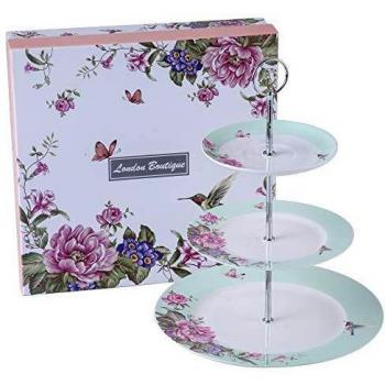 London Boutique 3 Tier Cake Stand