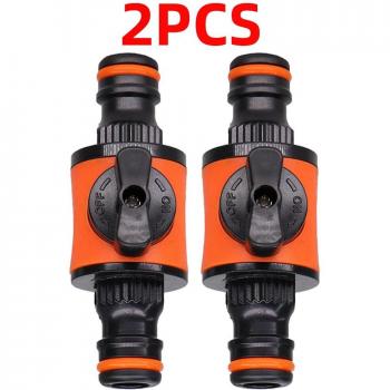 2PCS 16MM Garden Hose Valve Fitting for Irrigation