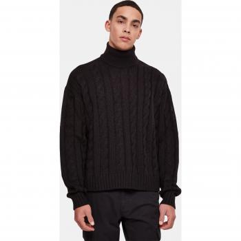 Pull Boxy Col Roulé