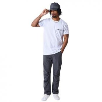 Project X Paris Grey Cargo Pants with Asymmetric Flap Pocket