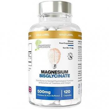 Magnesium Bisglycinate 120 Capsules