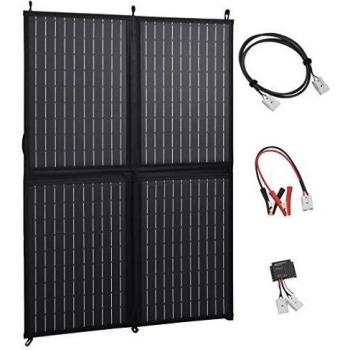 Carga Plegable del Panel Solar de la Batería de 100W 12V