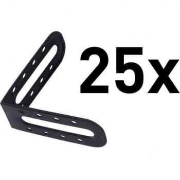 Set 25 Pezzi di Profili Angolari per Clip 8845010 – Plastica