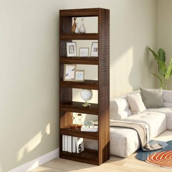 Braun Holz‑Raumteiler – 60x30x198 cm