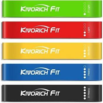 VitaStretch Kivorich 5-Level Resistance Band Kit – Fitness Essentials