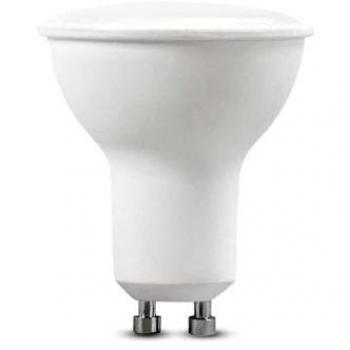 Cover da 4,5 W-Milky in plastica bianca SMD 3000K GU10 100`D 6 pezzi/pacchetto