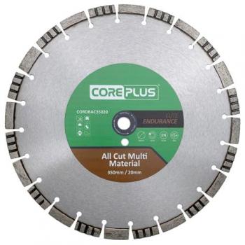 CorePlus CORDBAC35020 Elite Diamond Multi‑Material Blade – 350 × 20 mm