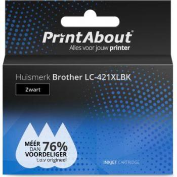 Brother LC-421XLBK kompatible Druckerpatrone