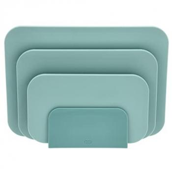 Ensemble de 3 planches à découper Rosti Choptima avec support vert nordique