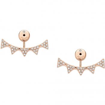 Fossil Ohrstecker JF02395791 – Edles Edelstahl-Design für Damen