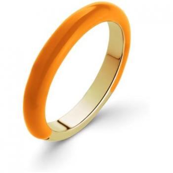 ESPRIT Damenring „Edelstahl‑Emaille“ – 56 mm, Farbe Blockierung