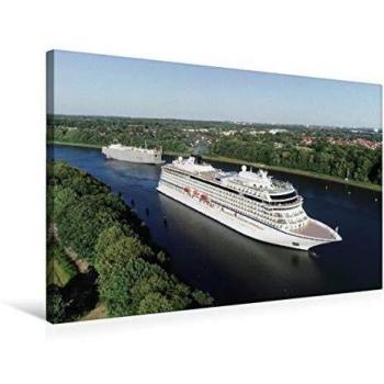 Premium Calvendo Textil-Leinwand: Viking Sun (Quer‑Format 75 × 50 cm)