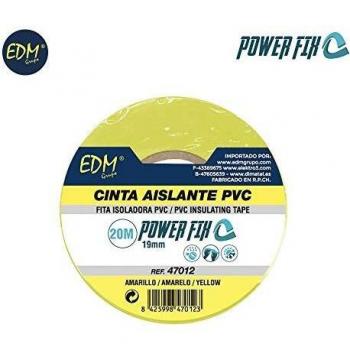 EDM 20m Yellow Insulating Adhesive Tape