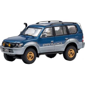 Toyota LC Prado 90 Light Facelift Blue 1/64 Scale – Gaincorp