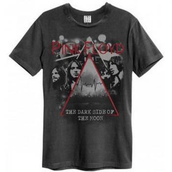 T-shirt Unisexe Amplifié Adultes Visages de Pyramide Pink Floyd XL Charbon