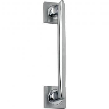 Puerta Manillón Roseta Cuadrada 250 mm C308 Cromo Matte