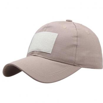 Gorro unisex de béisbol con parche y ajuste de Velcro