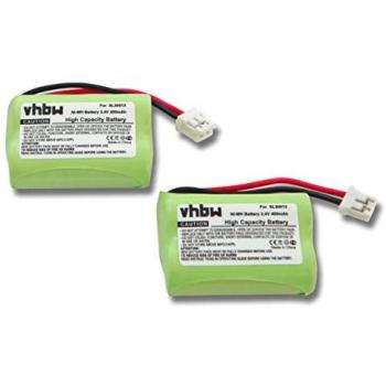 Batterie NiMH 2x per Telefono Cordless Simvalley PX1714-675