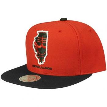 Mitchell & Ness Team Insider Cap für die Chicago Bulls – Rot