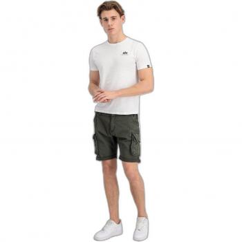 Pantaloni Corti Alpha Industries Crew Uomo Grigio