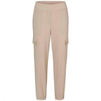 Pantalon style cargo beige