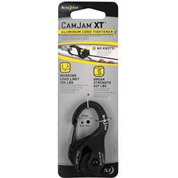 CamJam XT Black Aluminum Tent Rigging System – Genuine Japanese Model NCJSA-01-R3