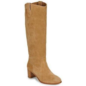Stivali in pelle scamosciata con tacco CARLA di Lauren Ralph Lauren