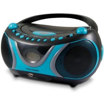 Metronic Lector CD MP3 con USB /FM Azul