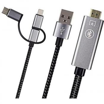 Tihokile SmartTV Connector – USB‑C / Micro‑USB / Lightning