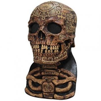 Maschera di teschio azteca da Halloween
