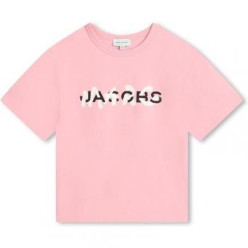 Camiseta de algodón para niña bebé con logo de Marc Jacobs