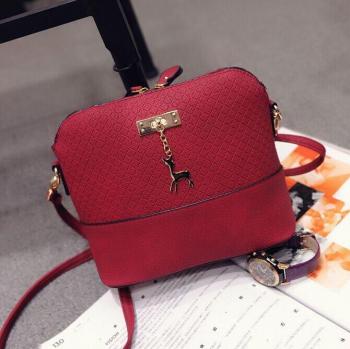 Mini Deer Toy Shell Shape Crossbody Bag for Women