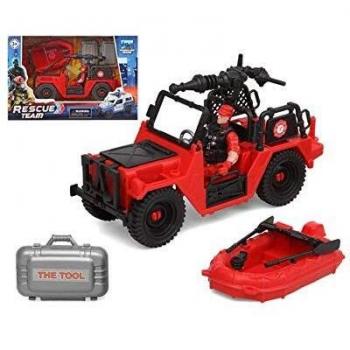 Feuerwehr Retter Team Bausatz (rot)