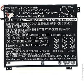 NX Batterie Portable Laptop 11,4 V 4700 mAh – Code AP15H8I KT.0030G.008